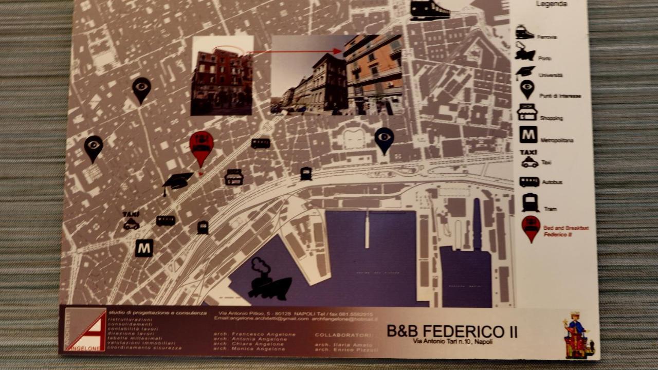 B&B Federico II Nápoles Exterior foto